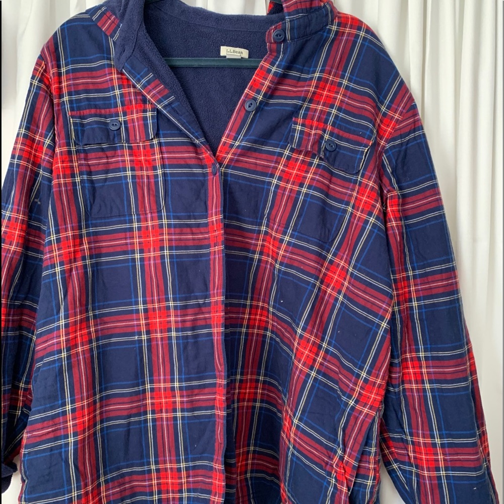 super cute oversized flannel jacket